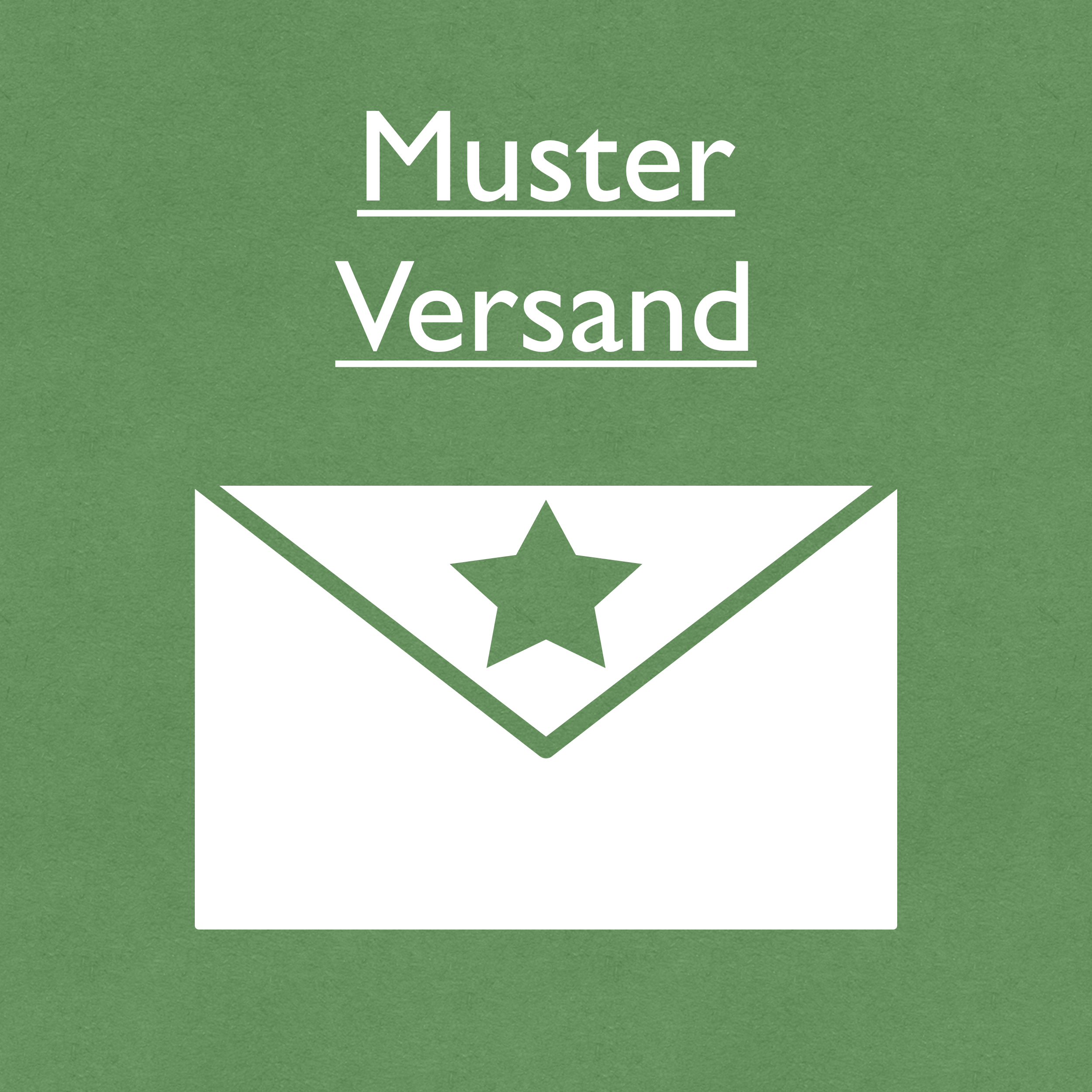 Musterbestellung - Namensschilder fürs Glas