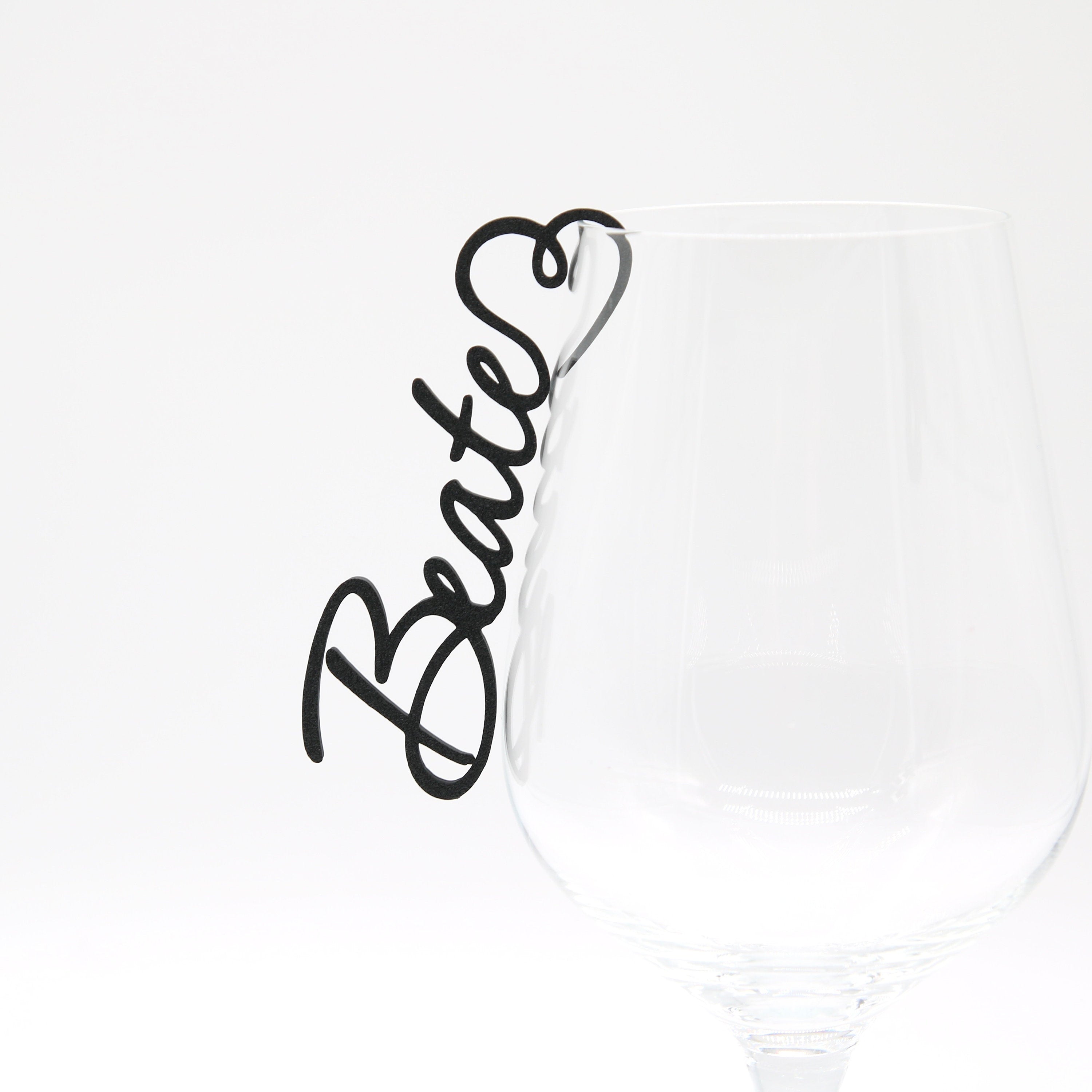 Namensschilder zum Einhängen ins Glas - Corinthia